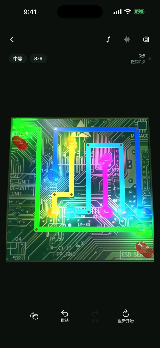Quiet Circuits — 安静的连点配对谜题