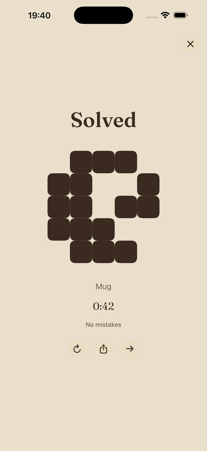 Quiet Pixels — Un accogliente puzzle di immagini quotidiano